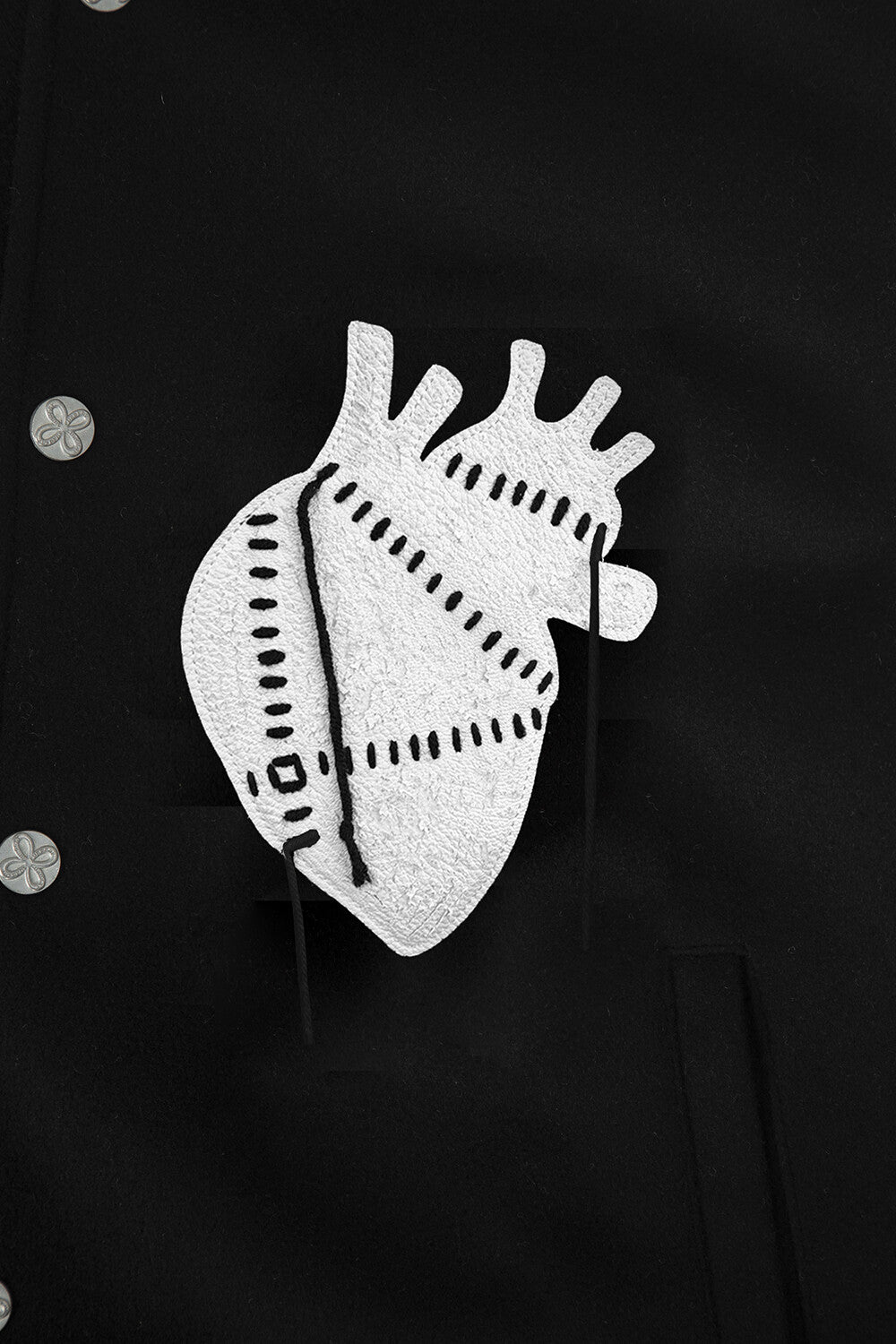 Surgery - Clover Pulse Varsity Jacket (OC) product image 3 | TRAB K-Fashion Australia