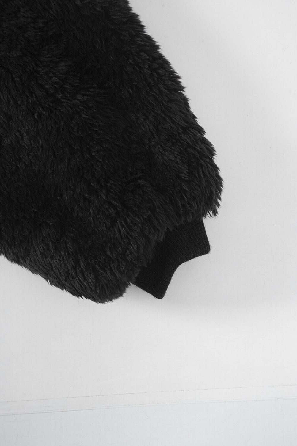 Surgery - Leather Patch Fur Ma-1 (Black) product image 11 | TRAB K-Fashion Australia