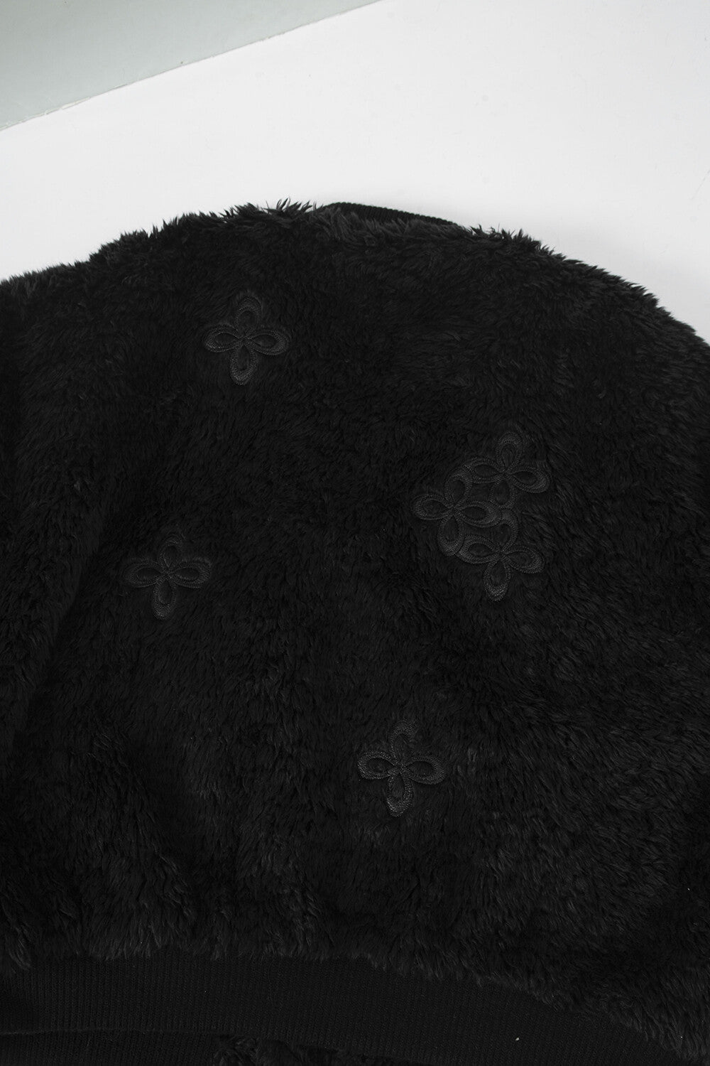 Surgery - Leather Patch Fur Ma-1 (Black) product image 4 | TRAB K-Fashion Australia