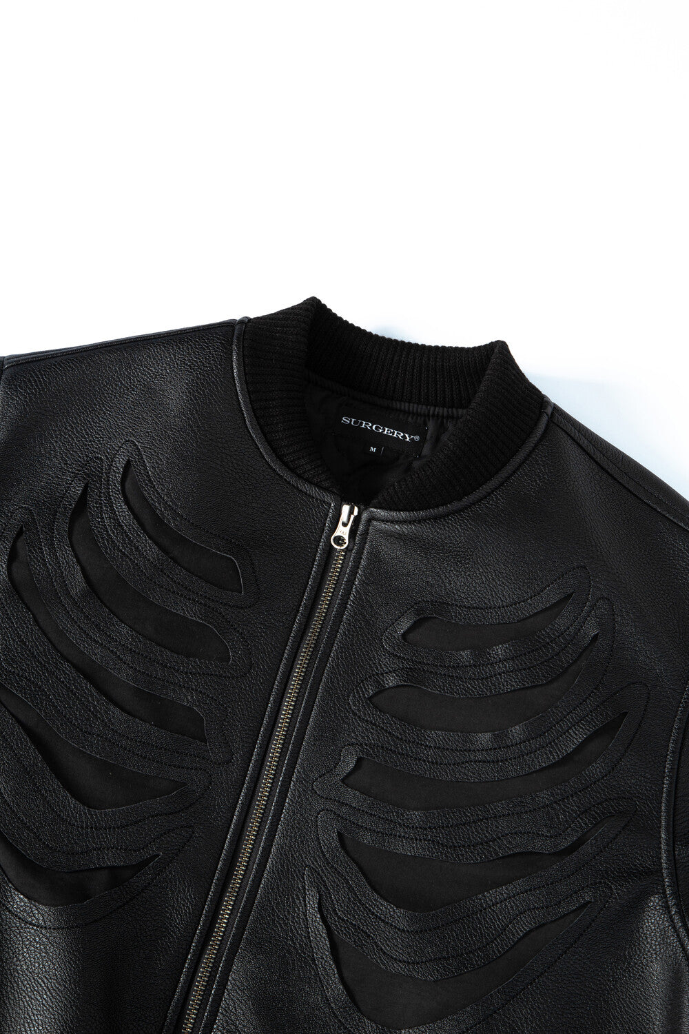 Surgery - Bone Cutting Varsity Jacket (All Black) product image 3 | TRAB K-Fashion Australia