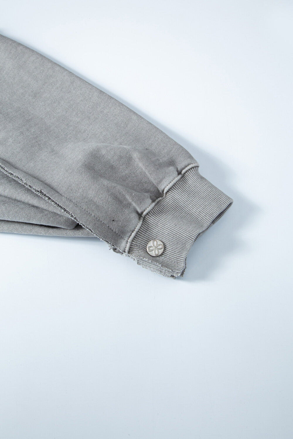 Surgery - Remake Pigment Crop Hood Jacket (Grey) product image 6 | TRAB K-Fashion Australia
