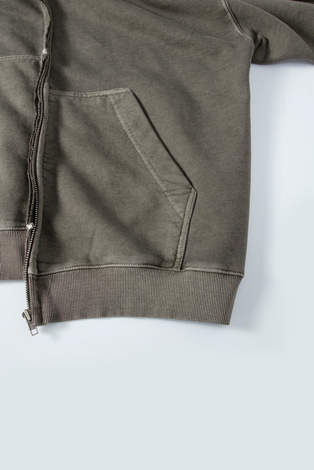 Surgery - Remake Pigment Crop Hood Jacket (Cocoa) product image 5 | TRAB K-Fashion Australia