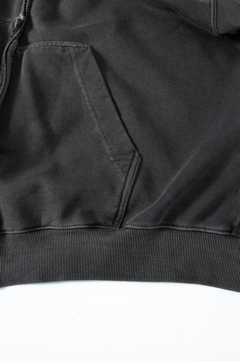 Surgery - Remake Pigment Crop Hood Jacket (Charcoal) product image 5 | TRAB K-Fashion Australia