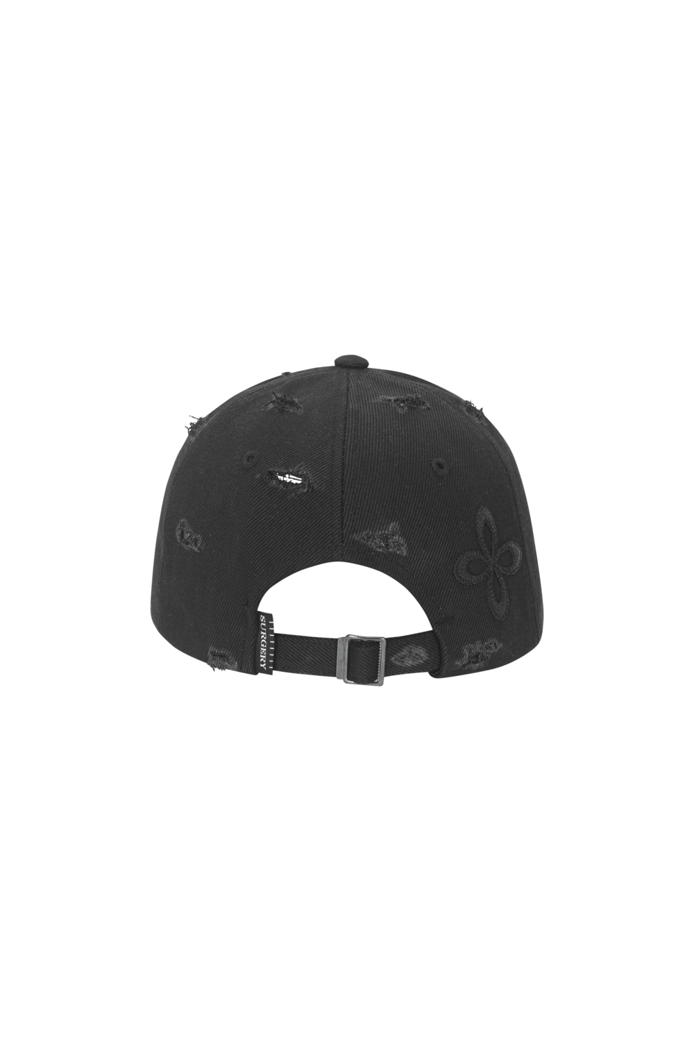 Surgery - Clover Leather Patch Cap (Black) product image 3 | TRAB K-Fashion Australia