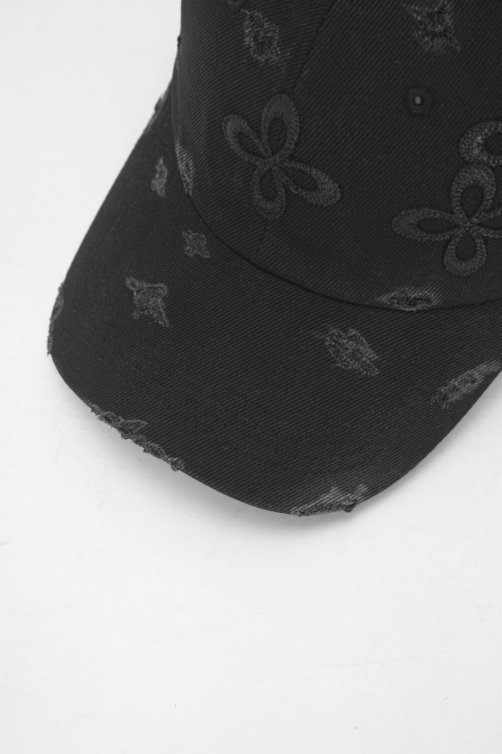 Surgery - Clover Leather Patch Cap (Black) product image 5 | TRAB K-Fashion Australia