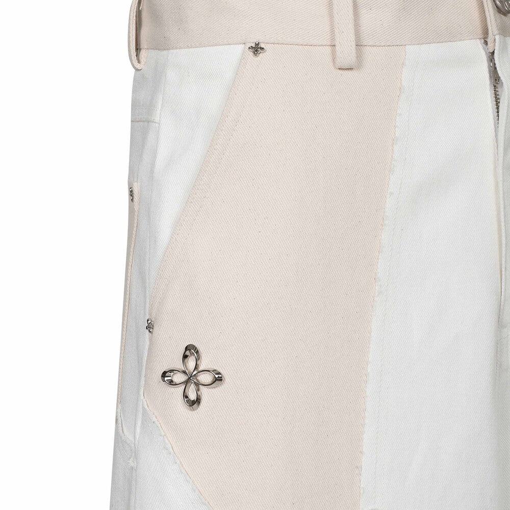 Surgery - Surgery x Tekken Flame Jeans (White) product image 6 | TRAB K-Fashion Australia