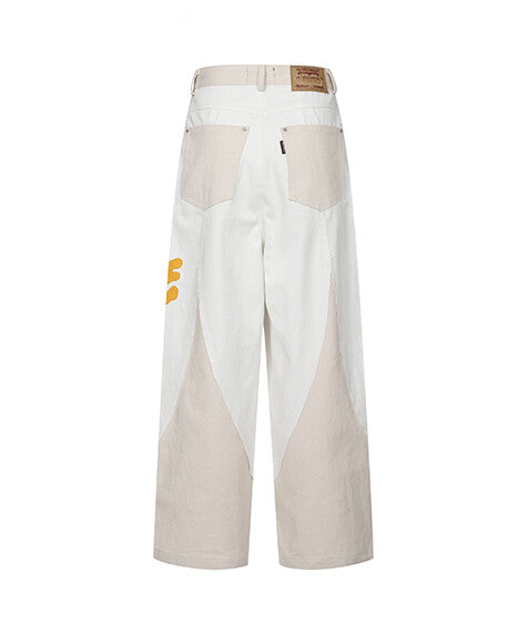 Surgery - Surgery x Tekken Flame Jeans (White) product image 2 | TRAB K-Fashion Australia