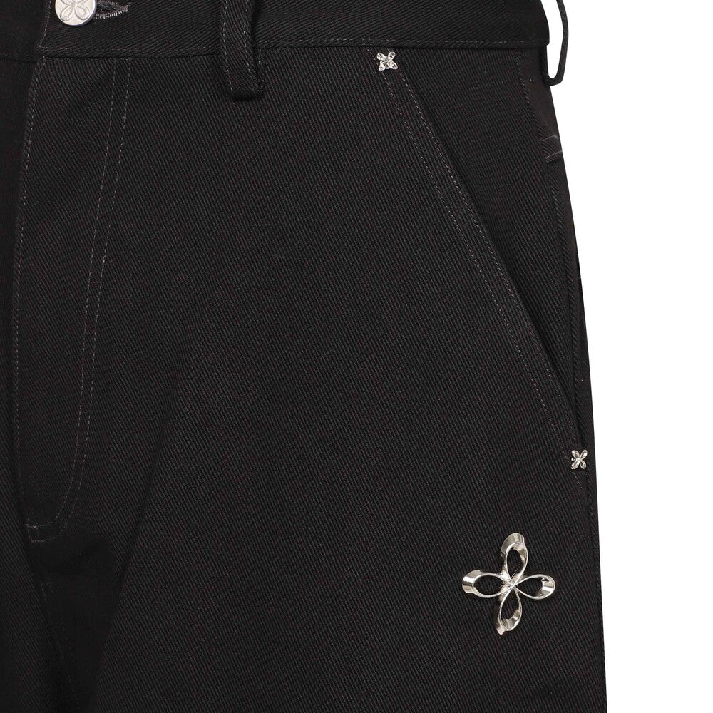 Surgery - Surgery x Tekken Flame Jeans (Black) product image 6 | TRAB K-Fashion Australia