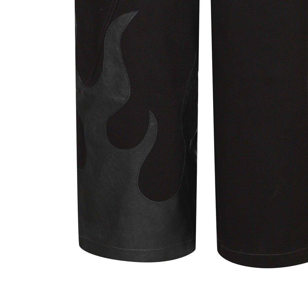 Surgery - Surgery x Tekken Flame Jeans (Black) product image 7 | TRAB K-Fashion Australia