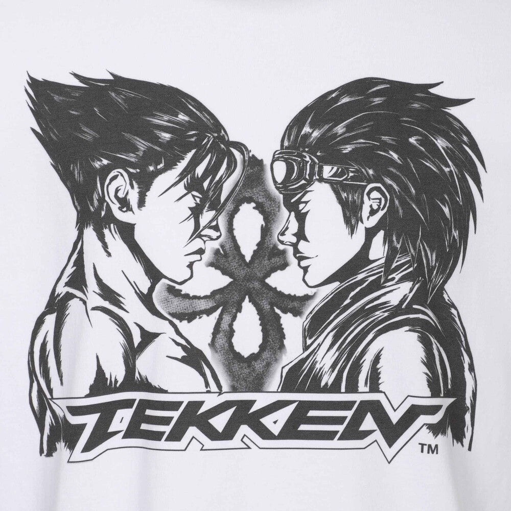 Surgery - Surgery x Tekken Jin Vs Hwoarang T-shirts Type 2 (White) product image 3 | TRAB K-Fashion Australia