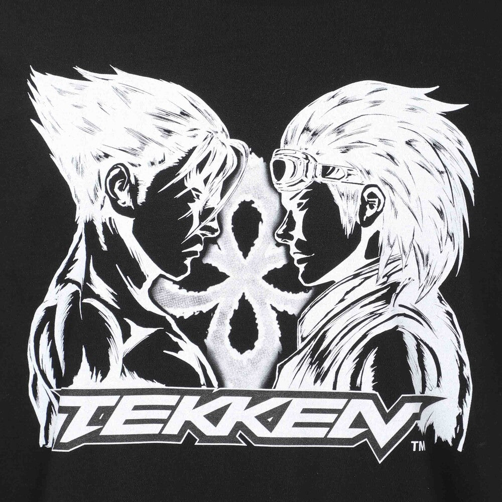 Surgery - Surgery x Tekken Jin Vs Hwoarang T-shirts Type 2 (Black) product image 3 | TRAB K-Fashion Australia