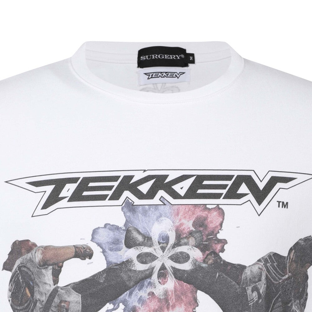 Surgery - Surgery x Tekken Jin Vs Hwoarang T-shirts Type 1 (White) product image 4 | TRAB K-Fashion Australia