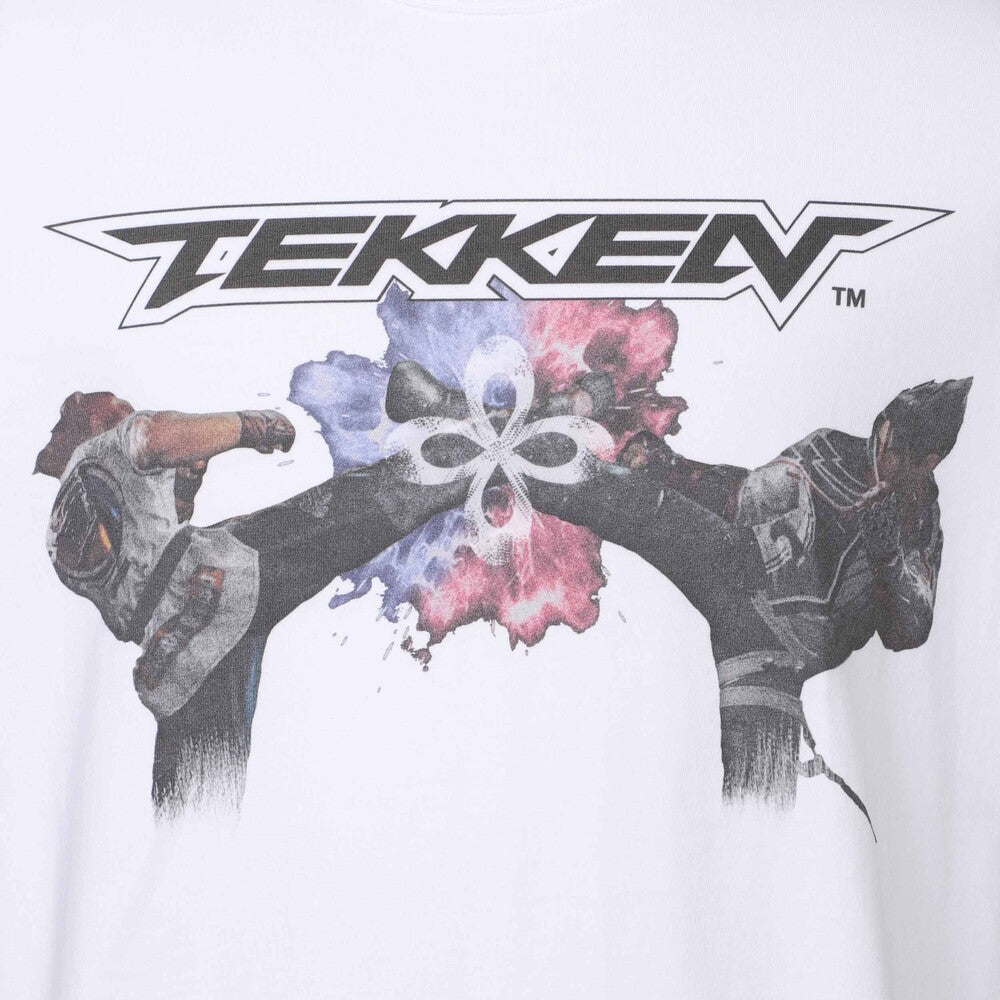 Surgery - Surgery x Tekken Jin Vs Hwoarang T-shirts Type 1 (White) product image 3 | TRAB K-Fashion Australia