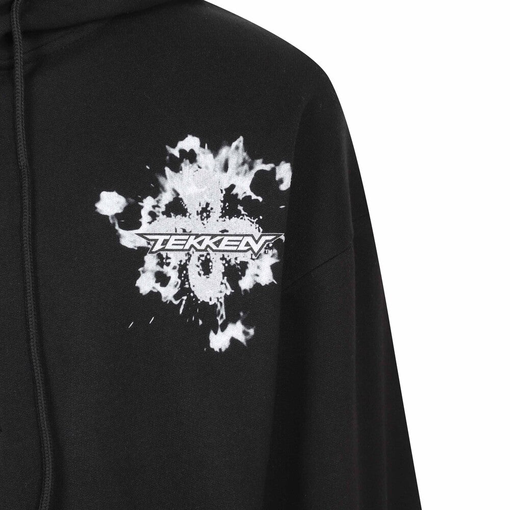 Surgery - Surgery x Tekken Button Up Hood (Black) product image 4 | TRAB K-Fashion Australia