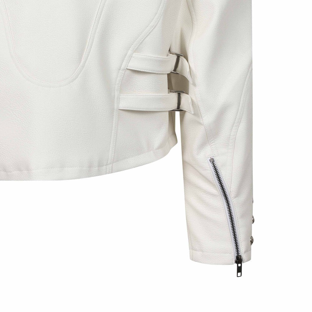 Surgery - Surgery x Tekken Biker Jacket (White) product image 8 | TRAB K-Fashion Australia