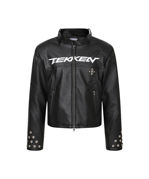 Surgery - Surgery x Tekken Biker Jacket (Black) product image 1 | TRAB K-Fashion Australia