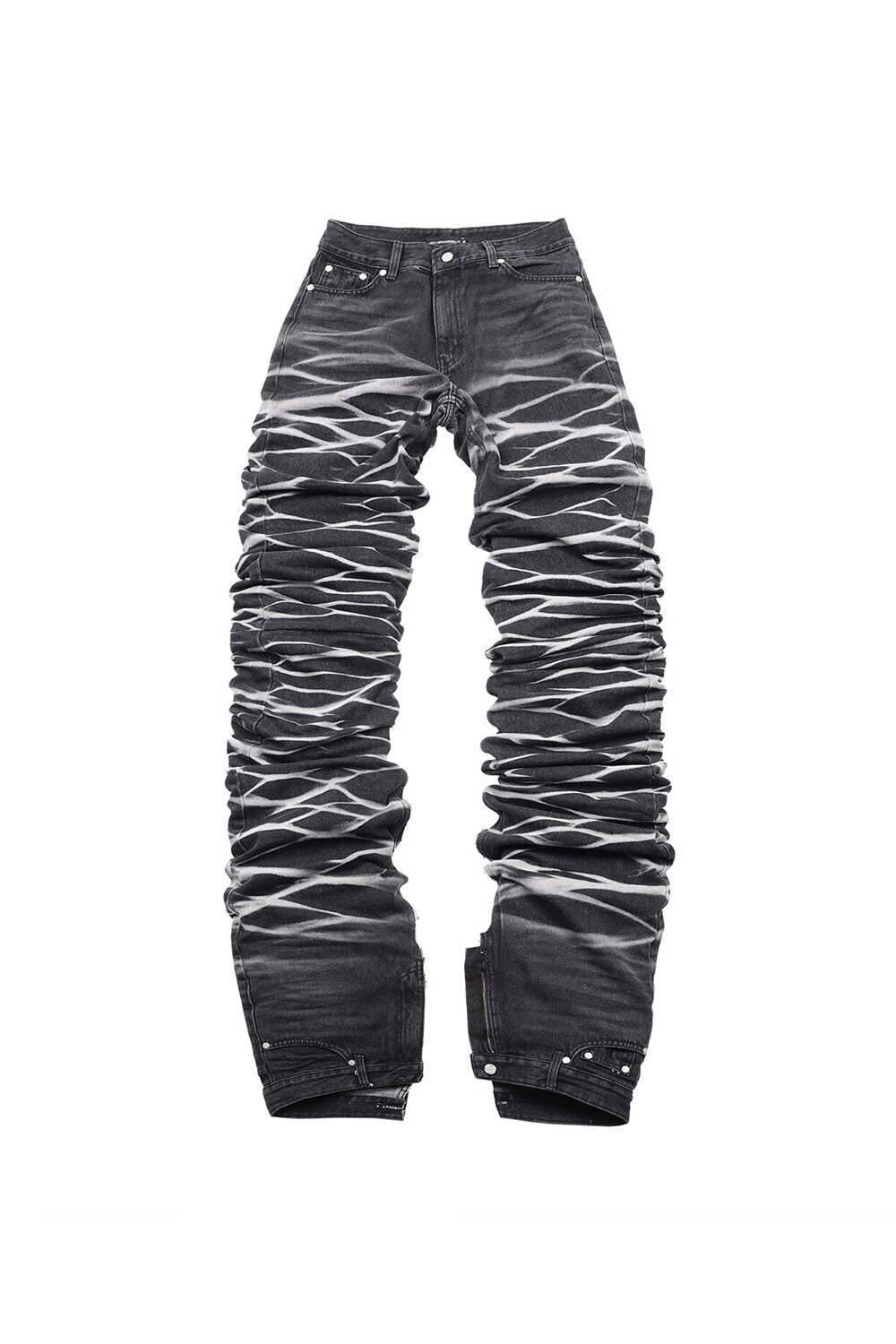 Surgery - Yoonseul Long Length Double Jeans (Black) product image 1 | TRAB K-Fashion Australia