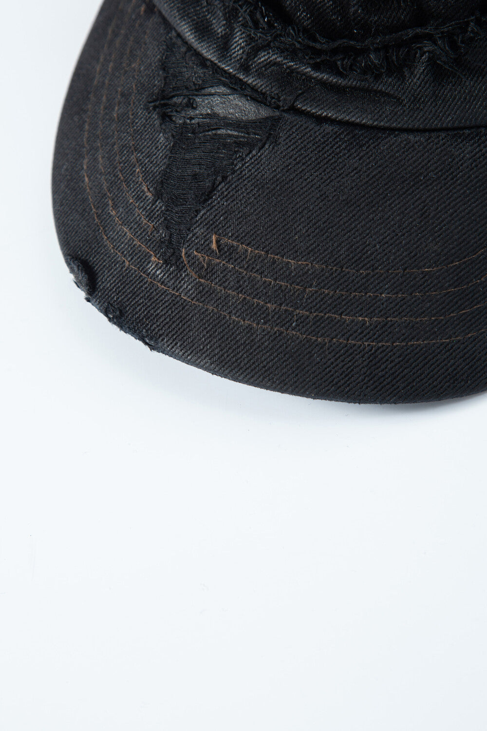 Surgery - Destroyed Denim Cap (Wax Coating) product image 5 | TRAB K-Fashion Australia