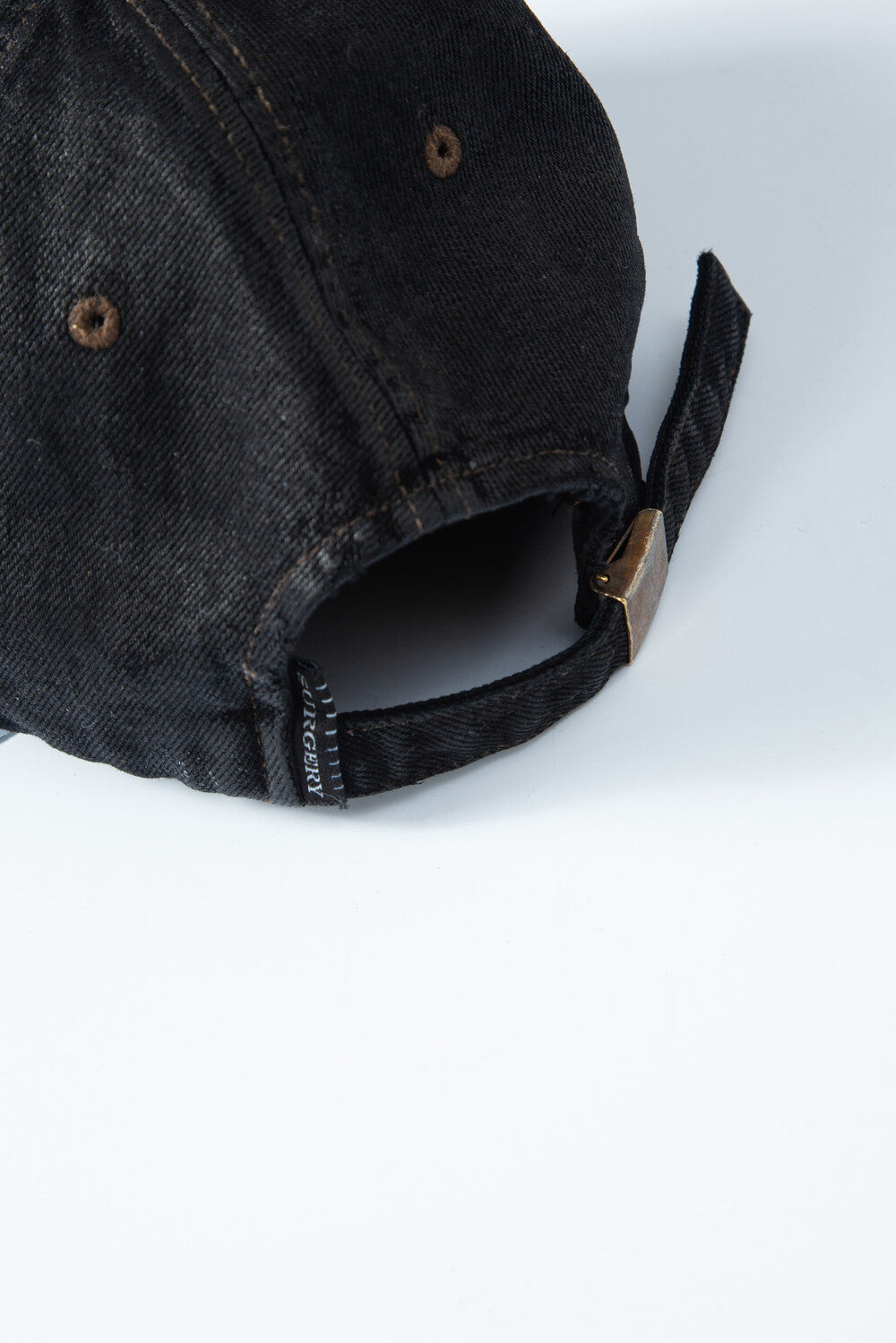 Surgery - Destroyed Denim Cap (Wax Coating) product image 6 | TRAB K-Fashion Australia
