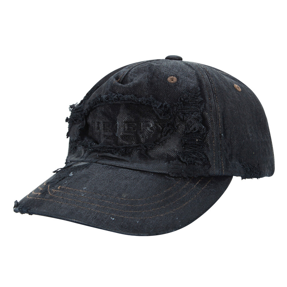 Surgery - Destroyed Denim Cap (Wax Coating) product image 1 | TRAB K-Fashion Australia