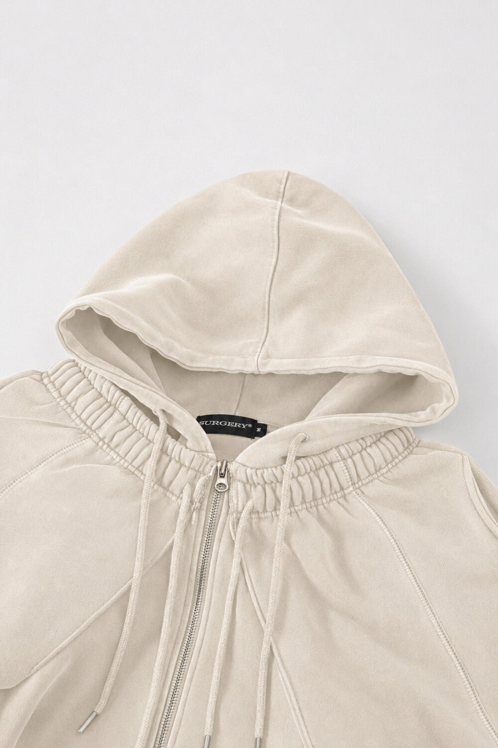 Surgery - Pants Sleeves Remake Hood Jacket Ivory (OC) product image 3 | TRAB K-Fashion Australia
