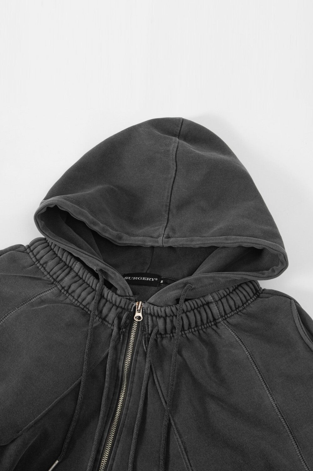 Surgery - Pants Sleeves Remake Hood Jacket Charcoal (OC) product image 3 | TRAB K-Fashion Australia