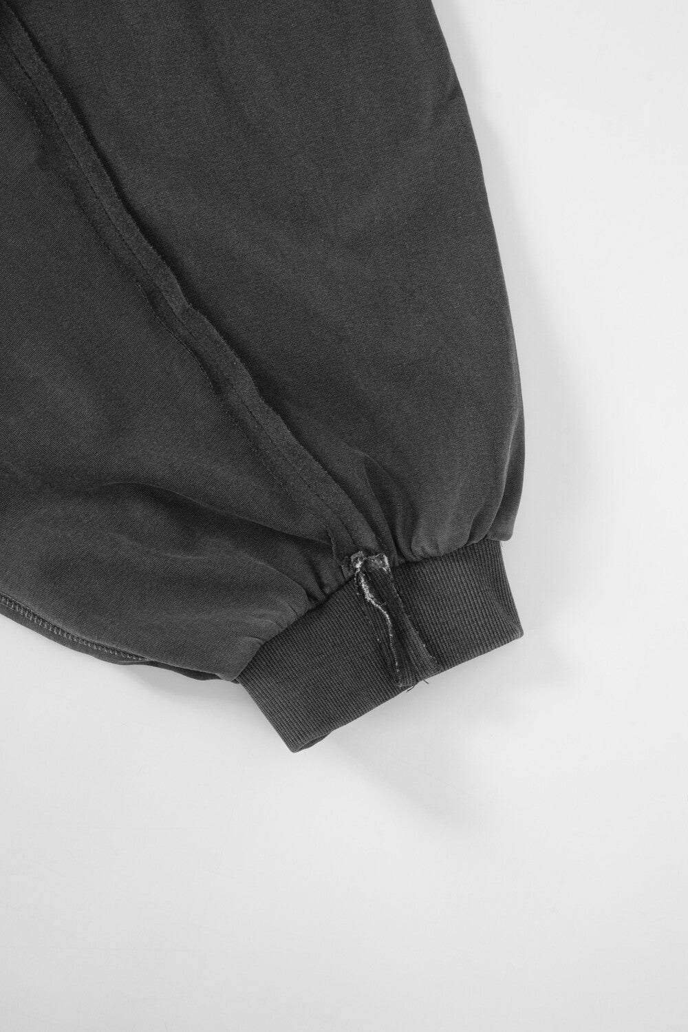 Surgery - Remake Dropped Neck Hoodie Charcoal (OC) product image 5 | TRAB K-Fashion Australia