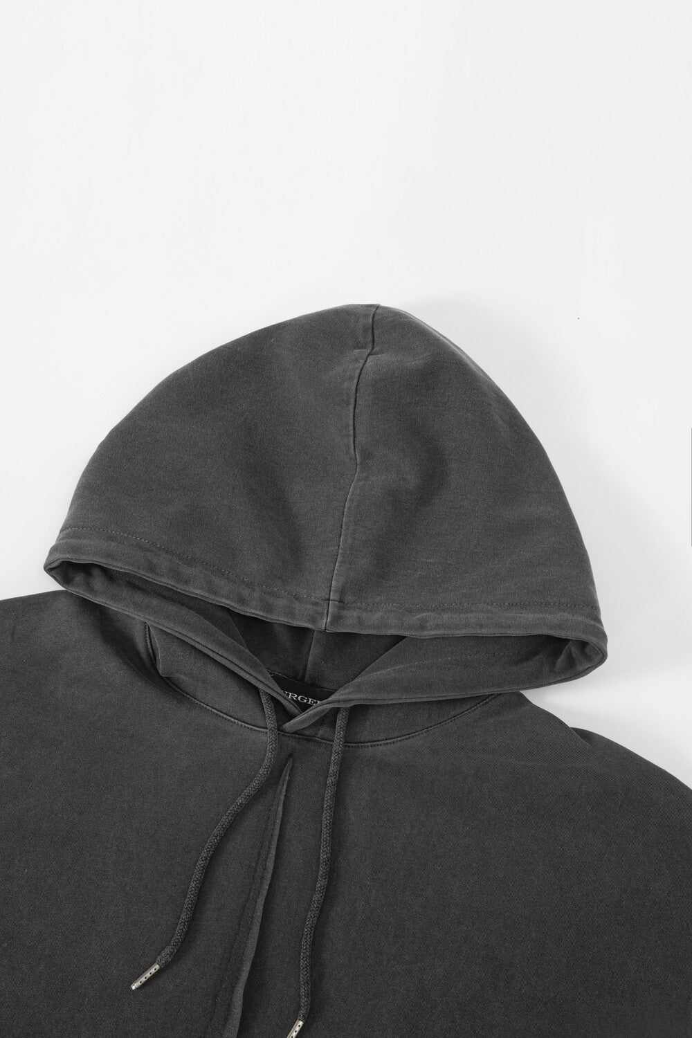 Surgery - Remake Dropped Neck Hoodie Charcoal (OC) product image 3 | TRAB K-Fashion Australia