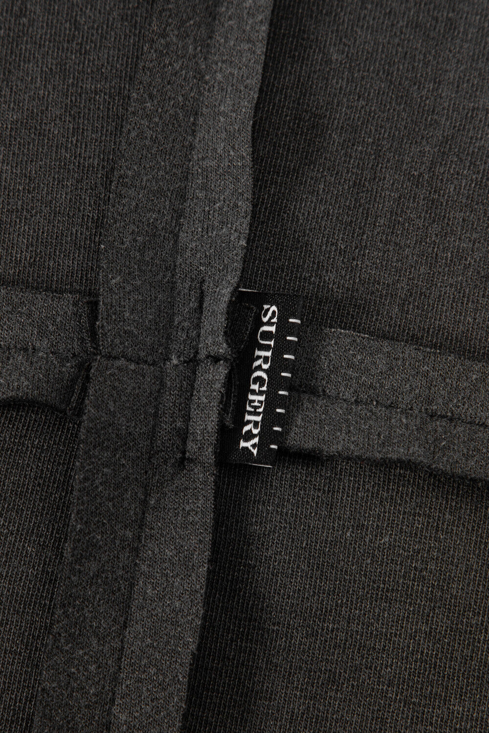 Surgery - Remake Dropped Neck Hoodie Charcoal (OC) product image 4 | TRAB K-Fashion Australia