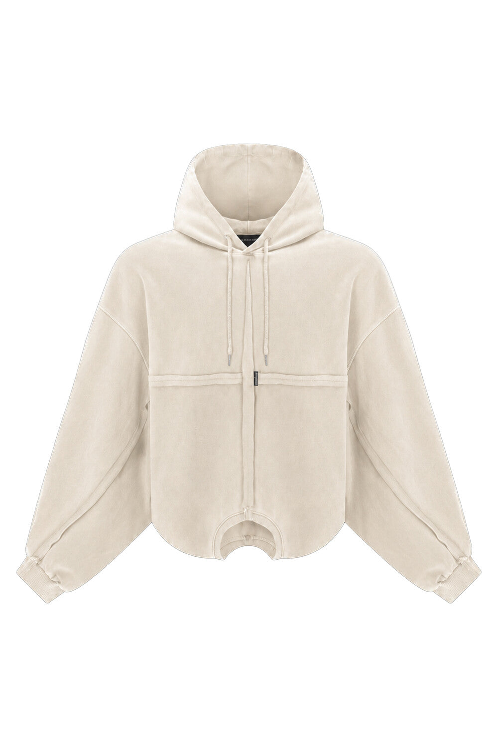 Surgery - Remake Dropped Neck Hoodie Ivory (OC) product image 1 | TRAB K-Fashion Australia
