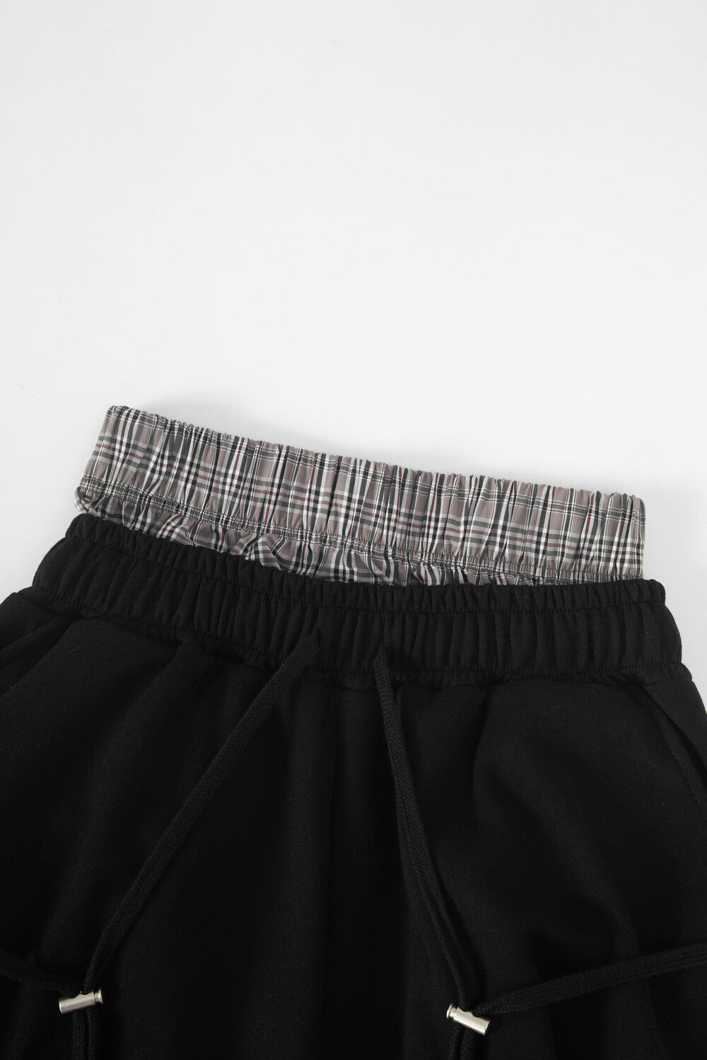 Surgery - Sagging Double Waist Pants Black (OC) product image 3 | TRAB K-Fashion Australia
