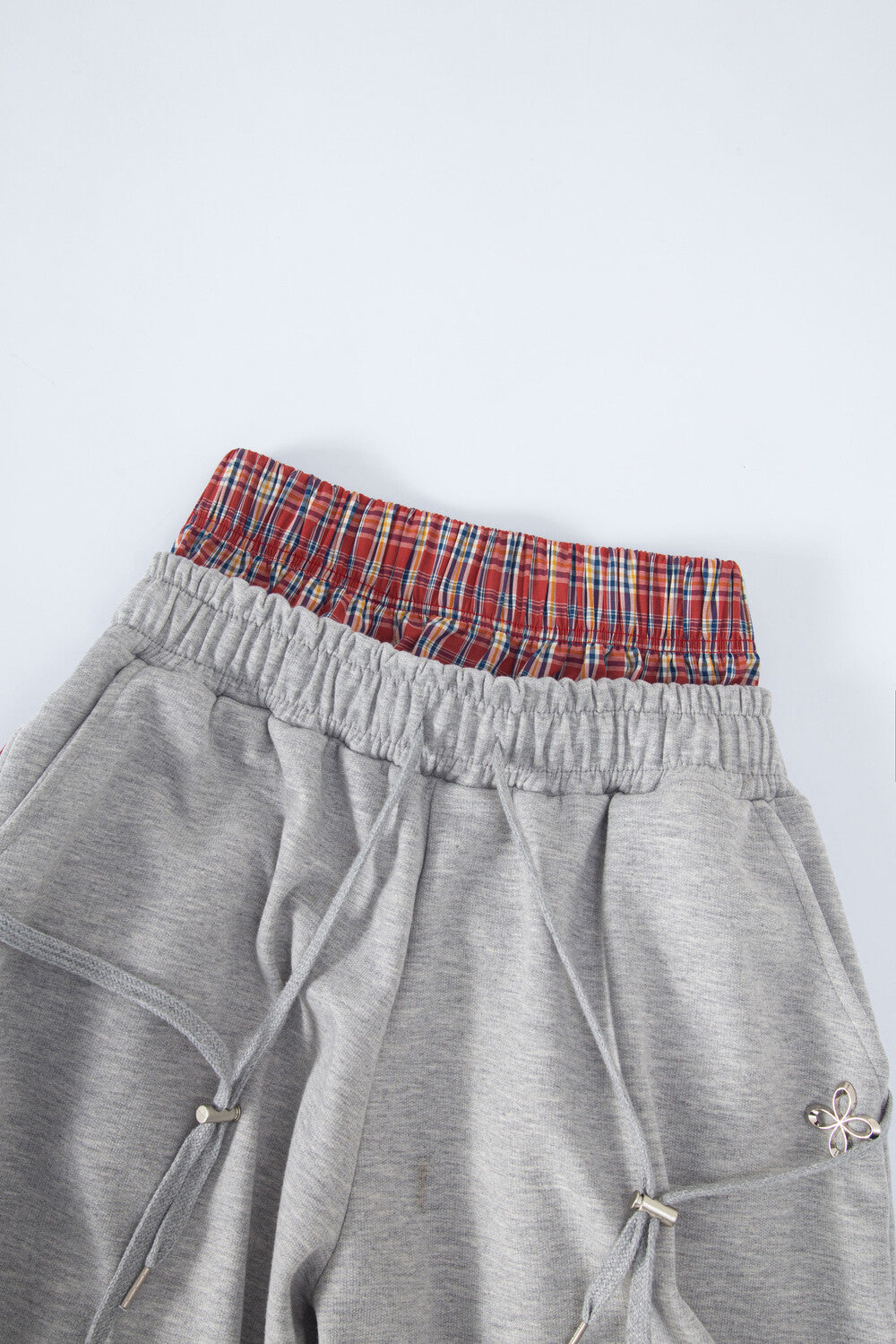 Surgery - Sagging Double Waist Pants Grey (OC) product image 3 | TRAB K-Fashion Australia