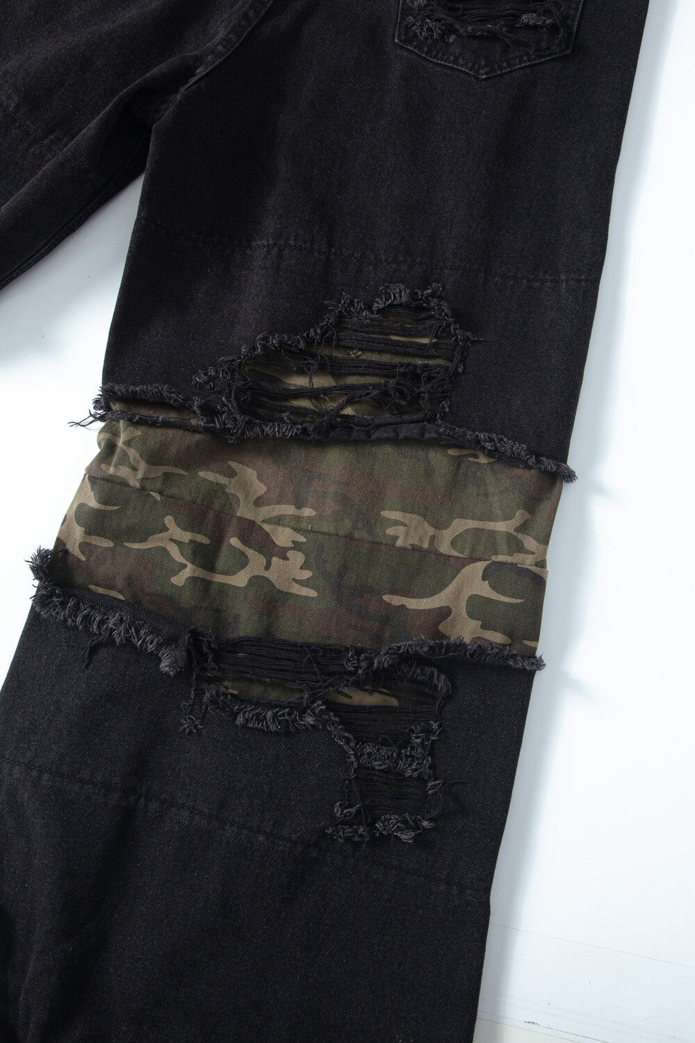 Surgery - Interposed Camo Section Denim Pant Black (OC) product image 7 | TRAB K-Fashion Australia
