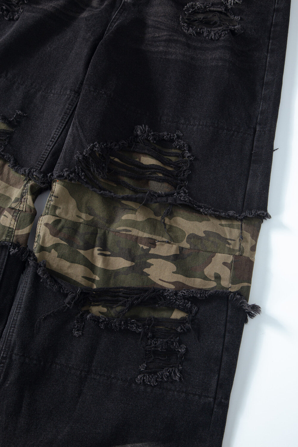 Surgery - Interposed Camo Section Denim Pant Black (OC) product image 5 | TRAB K-Fashion Australia