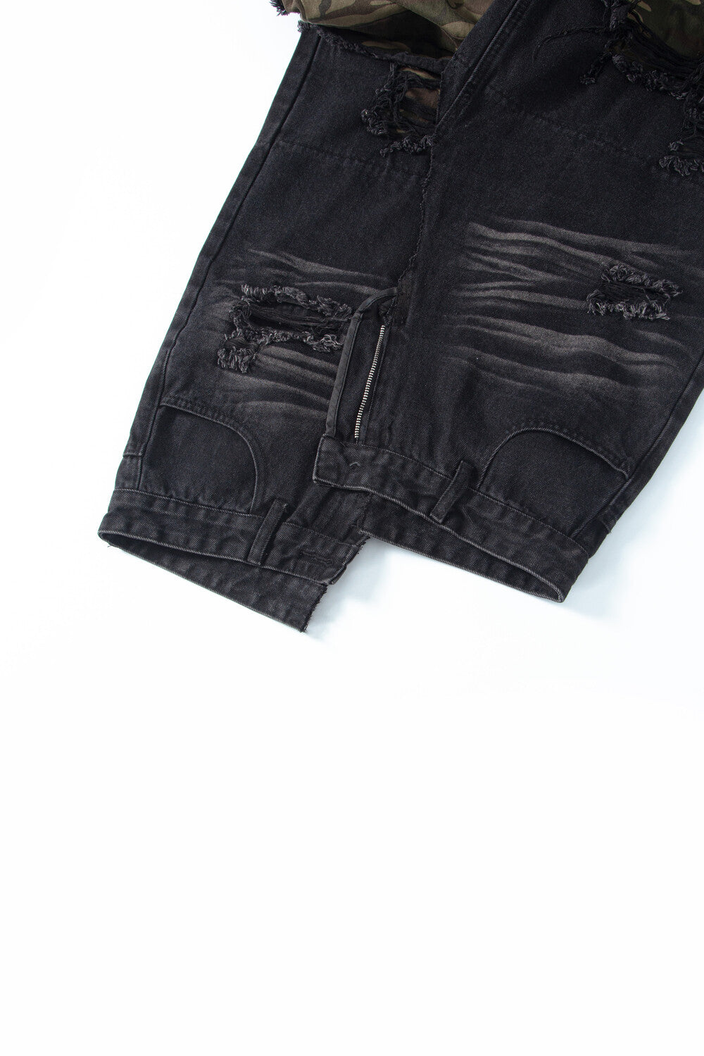 Surgery - Interposed Camo Section Denim Pant Black (OC) product image 3 | TRAB K-Fashion Australia