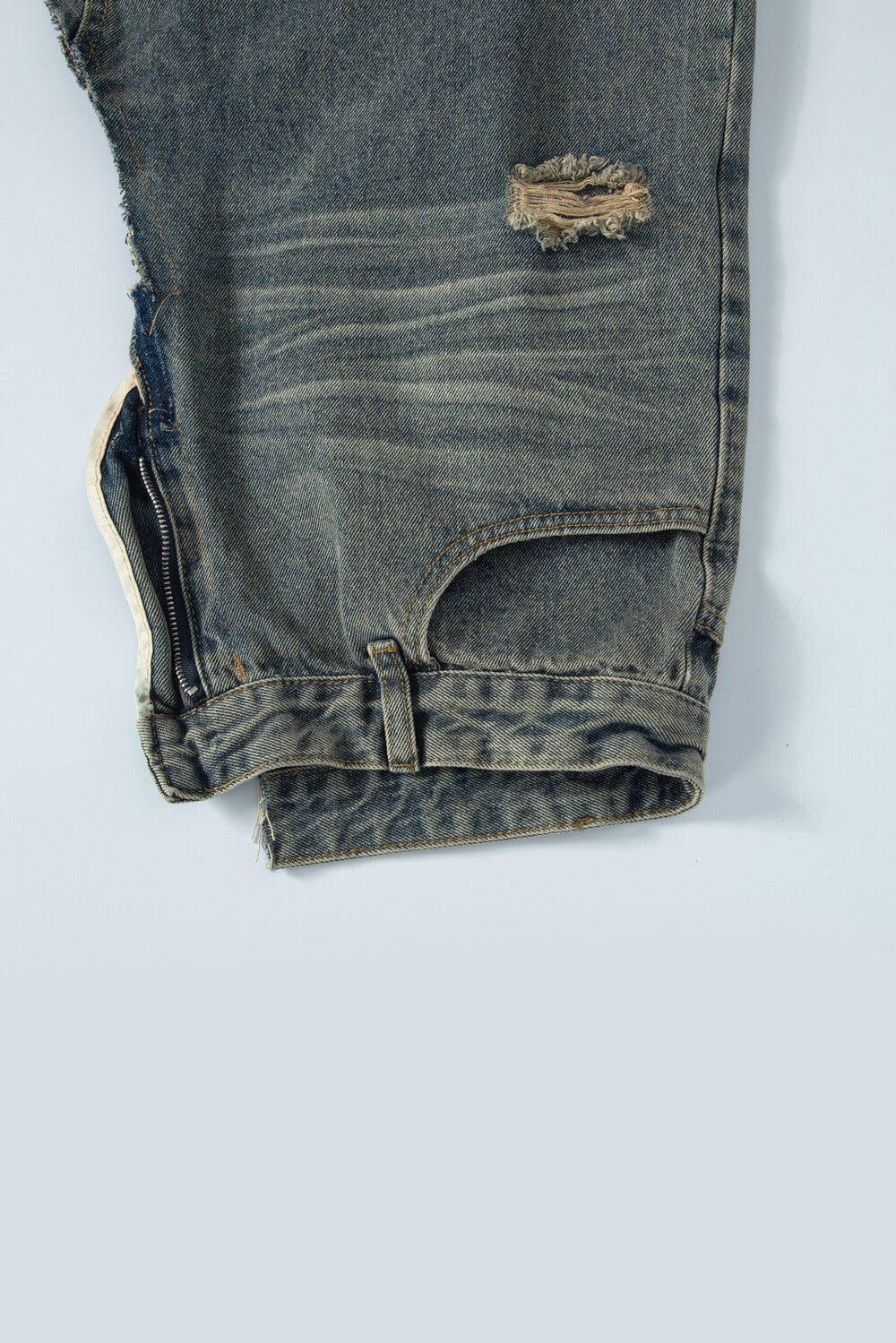 Surgery - Interposed Camo Section Denim Pant Blue (OC) product image 8 | TRAB K-Fashion Australia