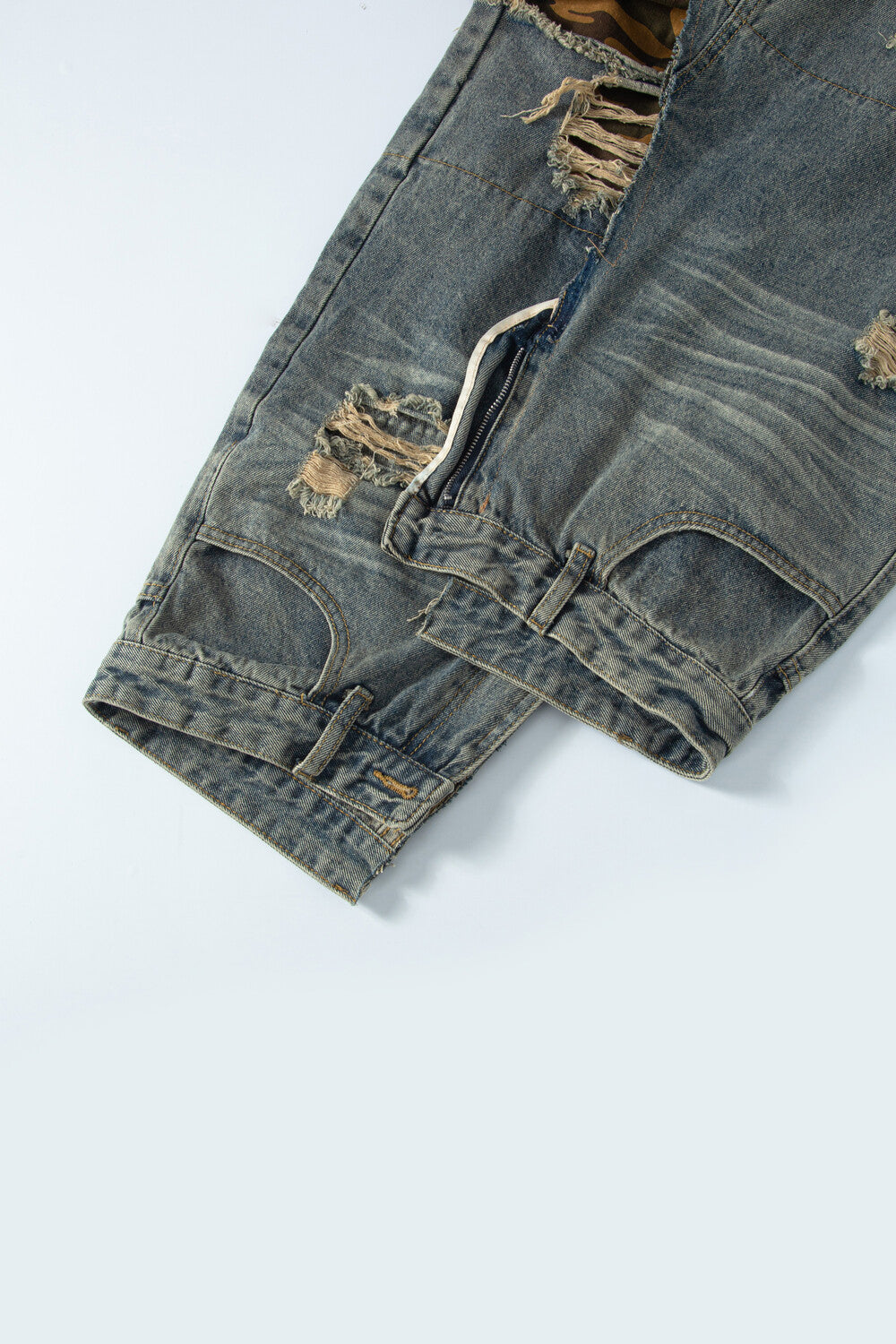Surgery - Interposed Camo Section Denim Pant Blue (OC) product image 7 | TRAB K-Fashion Australia
