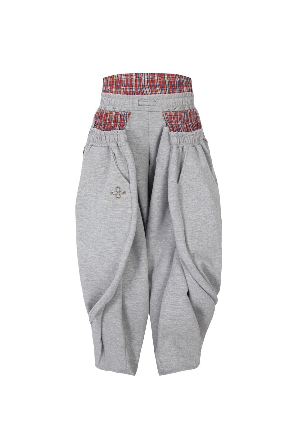 Surgery - Sagging Double Waist Pants Grey (OC) product image 2 | TRAB K-Fashion Australia