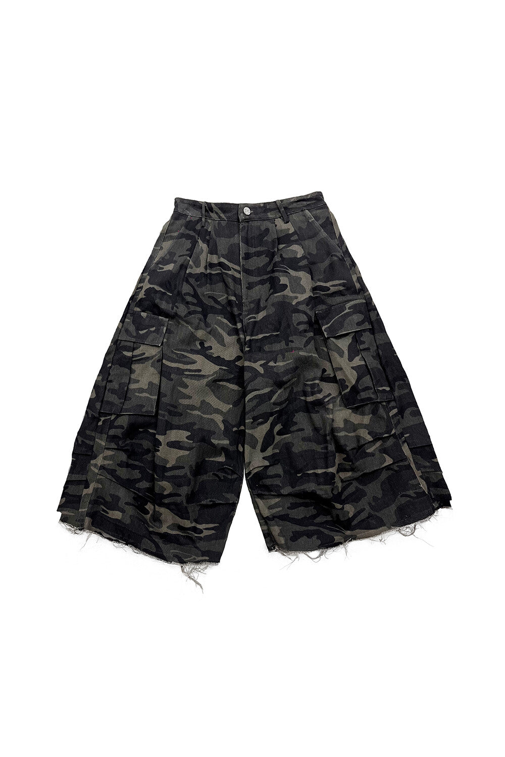 Surgery - Destroyed Semi-skirted Pants (Camo) product image 1 | TRAB K-Fashion Australia