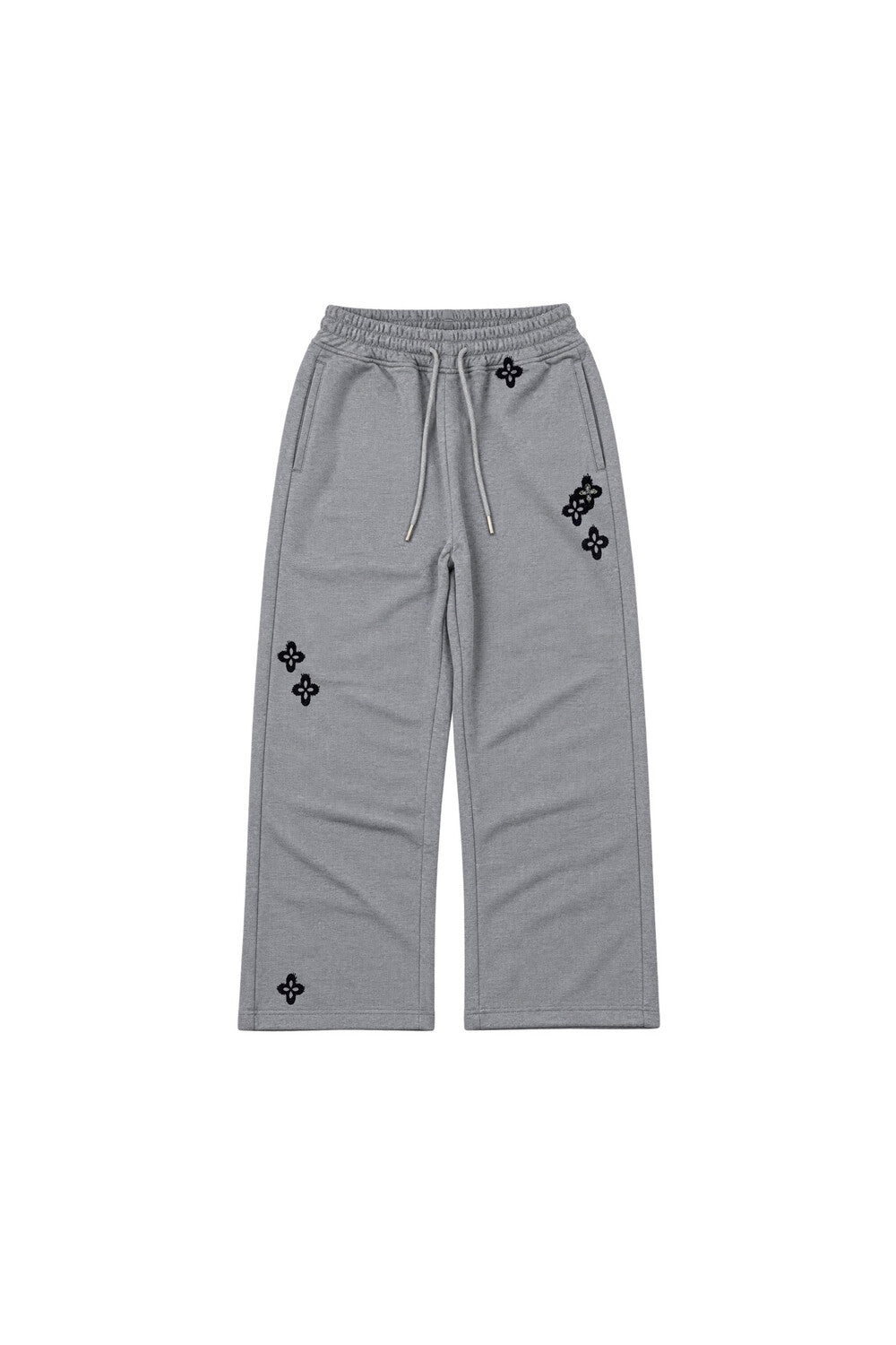 Surgery - Frayed Clover Logo Sweat Pant (Grey) product image 1 | TRAB K-Fashion Australia