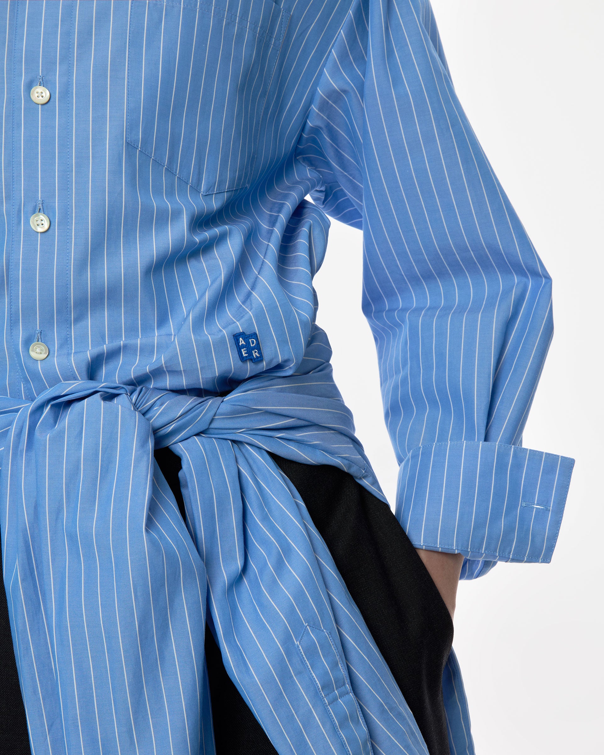 Ader Error - Sig; BL Tag shirt 01 (Stripe) product image 4 | TRAB K-Fashion Australia