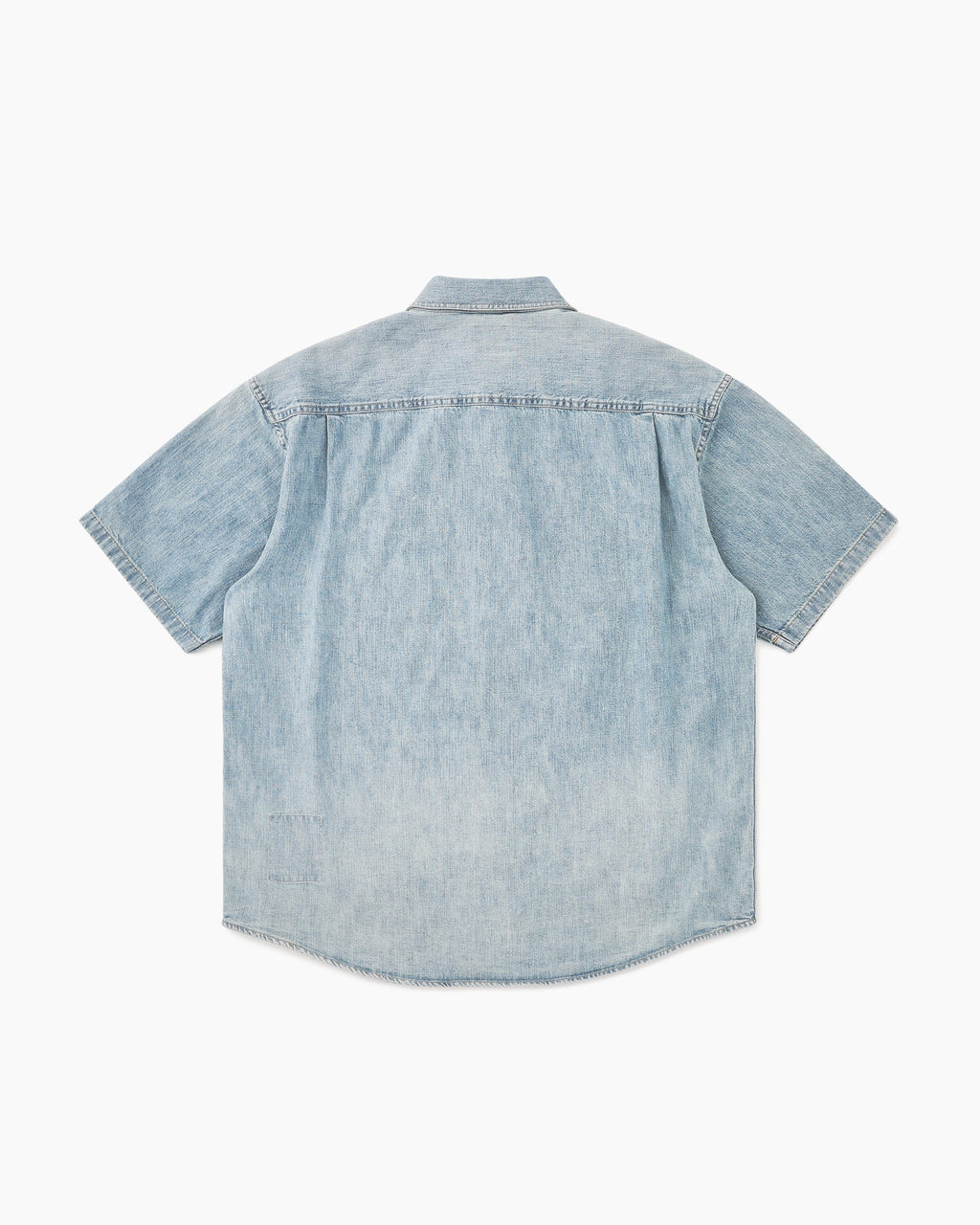 Khakis - 2p Denim S/S Shirt (Light Blue) product image 6 | TRAB K-Fashion Australia