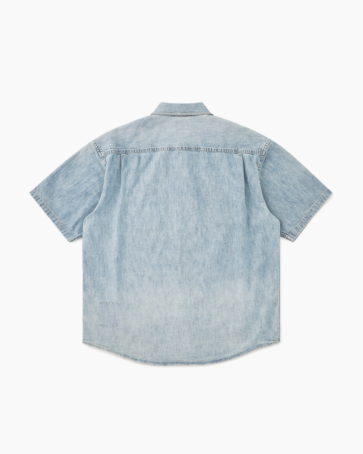 Khakis - 2p Denim S/S Shirt (Light Blue) product image 6 | TRAB K-Fashion Australia