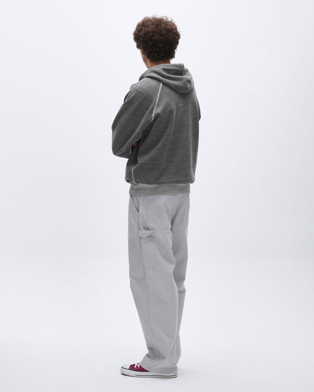 Khakis - Archive Hoodie (Pepper & Salt) product image 7 | TRAB K-Fashion Australia