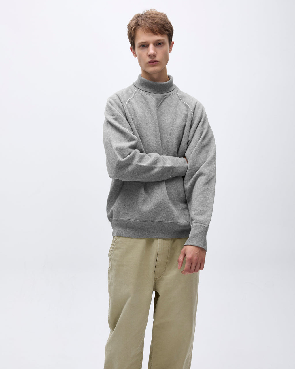 Khakis - Athlete Turtleneck (Charcoal) product image 5 | TRAB K-Fashion Australia