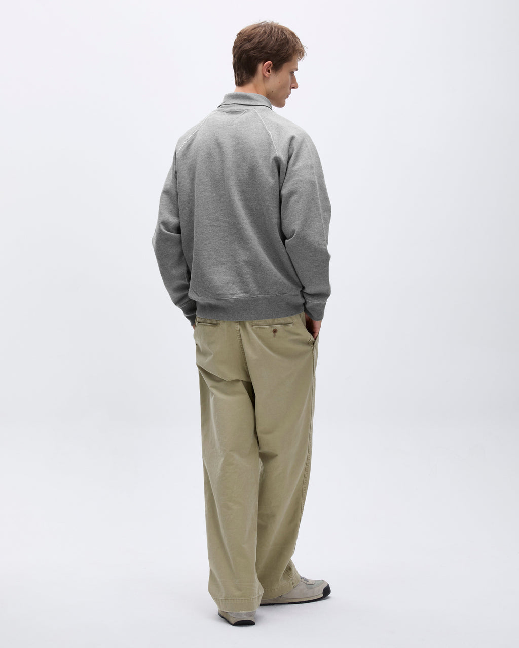 Khakis - Athlete Turtleneck (Charcoal) product image 6 | TRAB K-Fashion Australia