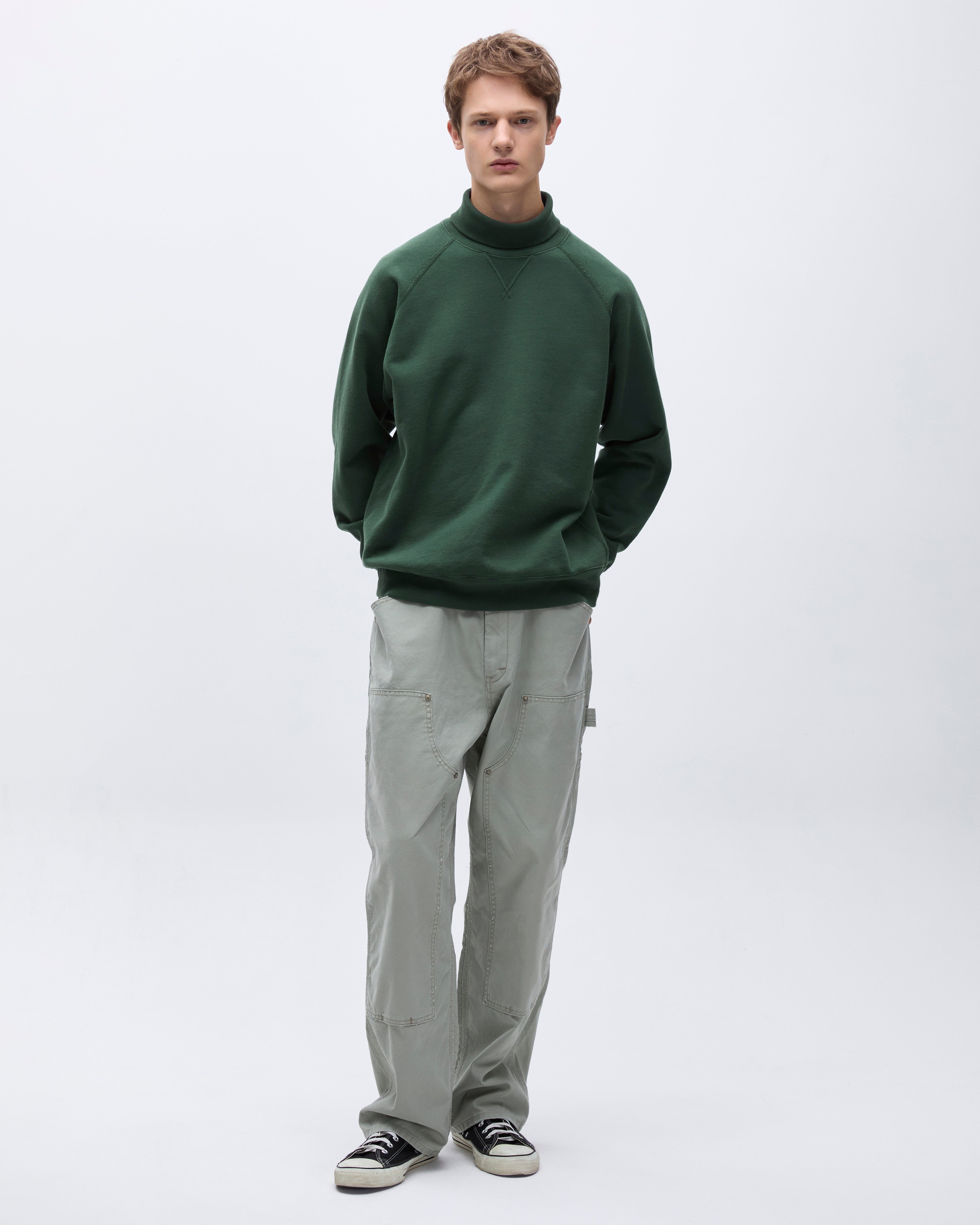 Khakis - Athlete Turtleneck (Forest) product image 5 | TRAB K-Fashion Australia