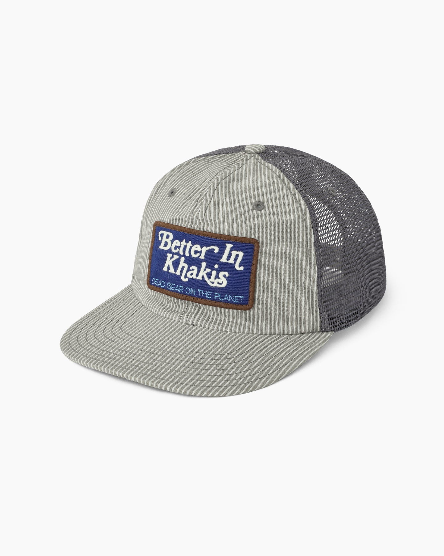 Khakis - Base Mesh Cap (Grey) product image 1 | TRAB K-Fashion Australia
