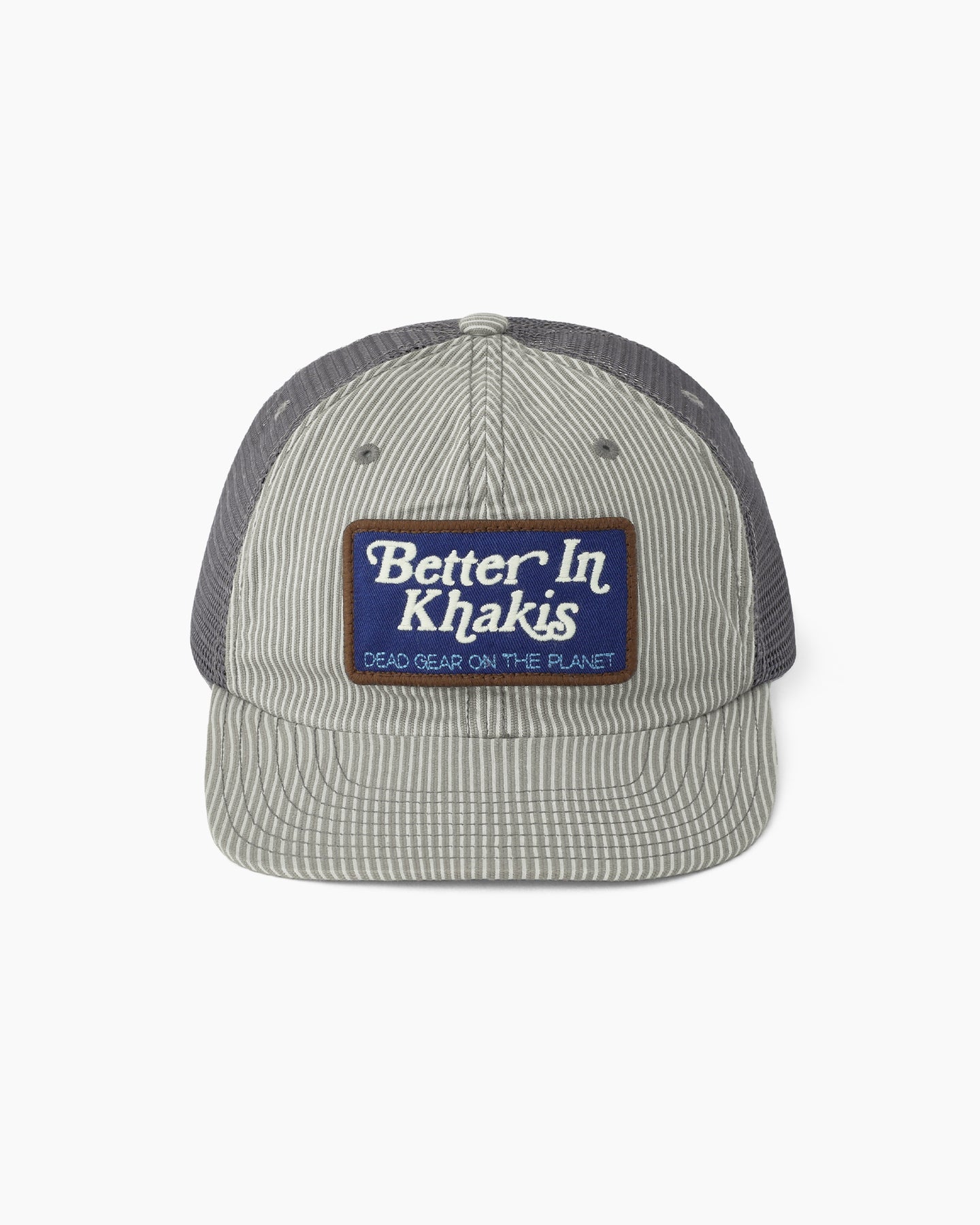 Khakis - Base Mesh Cap (Grey) product image 2 | TRAB K-Fashion Australia
