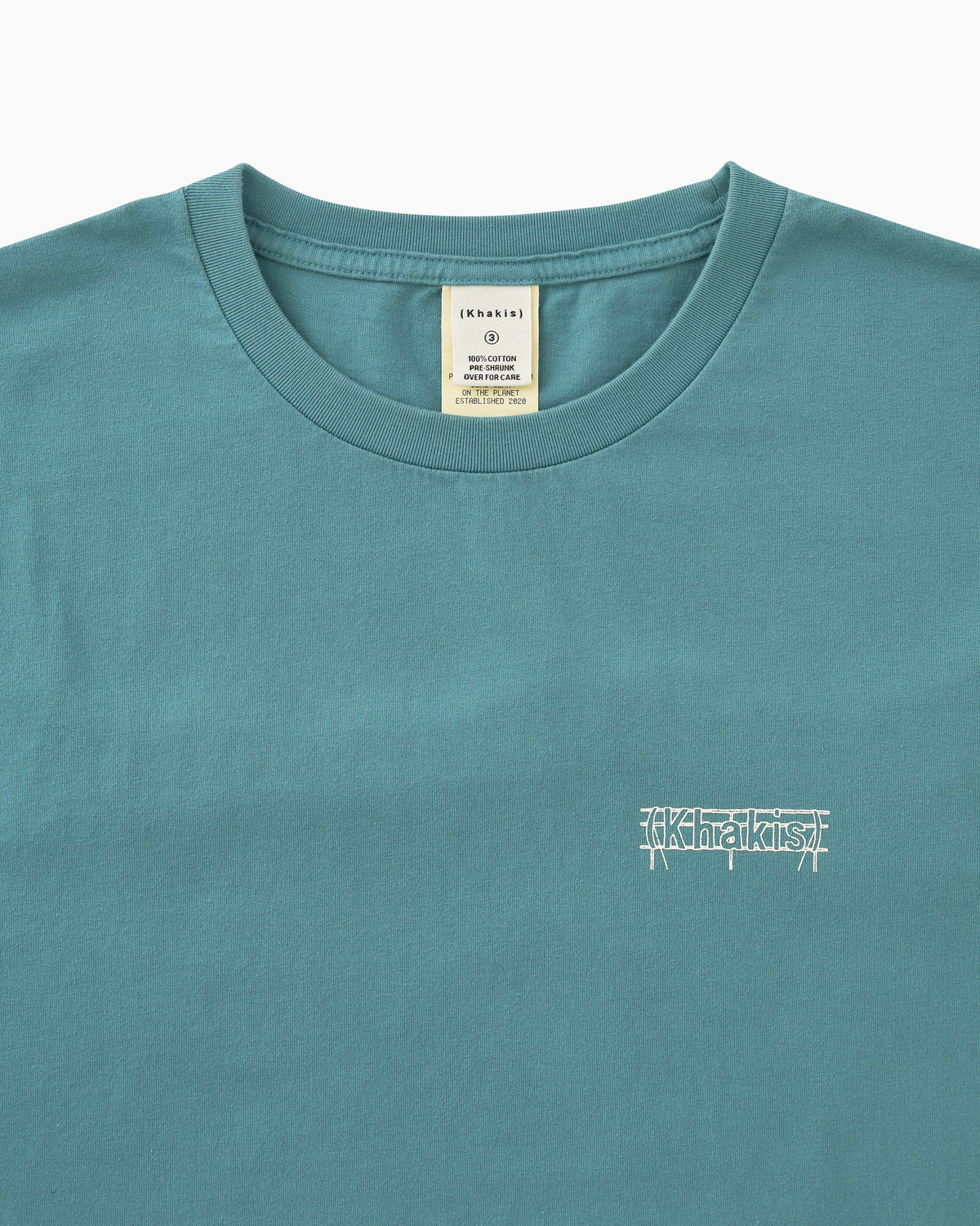Khakis - Billboard S/S Tee (Teal) product image 2 | TRAB K-Fashion Australia